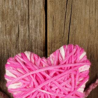 Heart thread wallpaper