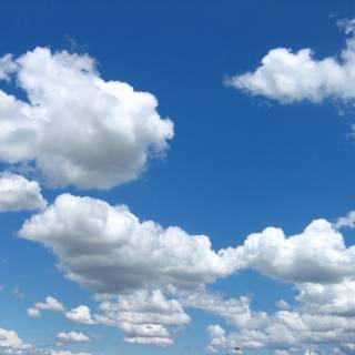 Spring clouds wallpaper