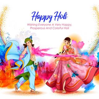 Happy Holi 2023 wishes wallpaper