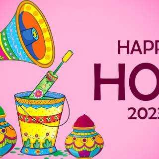 Happy Holi 2023 wishes wallpaper