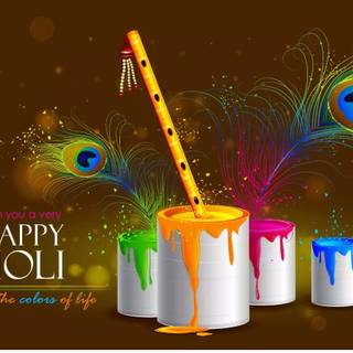 Happy Holi 2023 wishes wallpaper