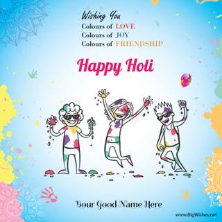Happy Holi 2023 wishes wallpaper
