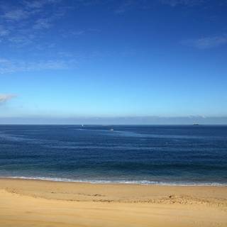 Dark blue ocean wallpaper