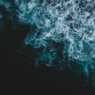 Dark blue ocean wallpaper