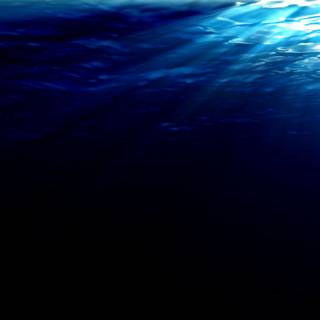 Dark blue ocean wallpaper