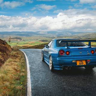 Nissan GTR R34 2023 wallpaper