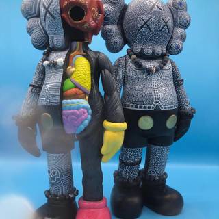 Kaws teddy bear wallpaper