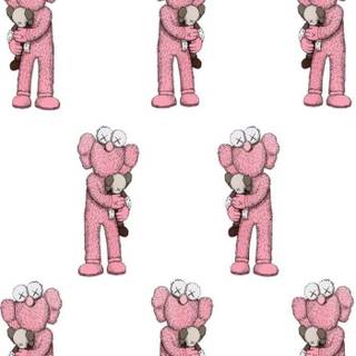 Kaws teddy bear wallpaper