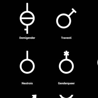 Genderfluid and demigirl wallpaper