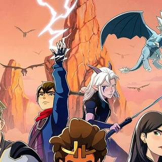 The Dragon Prince laptop wallpaper