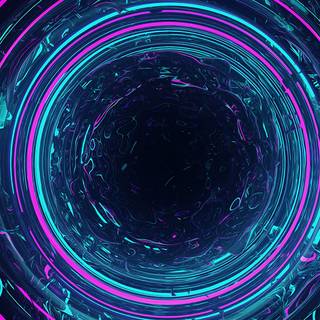 Purple and cyan wallpaper