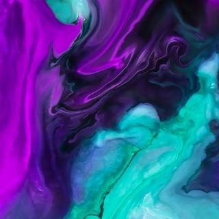 Purple and cyan wallpaper