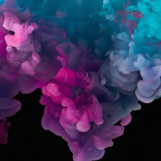 Purple and cyan wallpaper