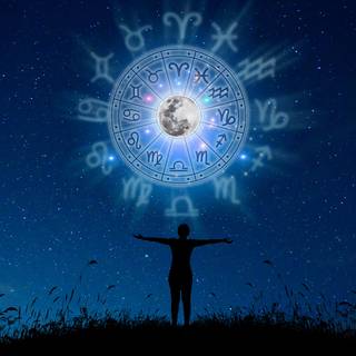 Zodiac symbols wallpaper