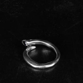 Silver ring wallpaper