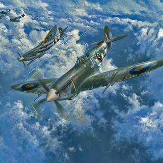 WW2 airplane wallpaper