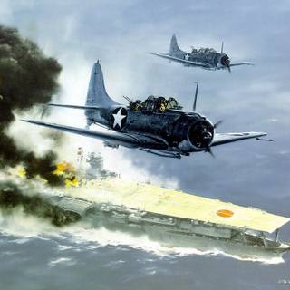 WW2 airplane wallpaper