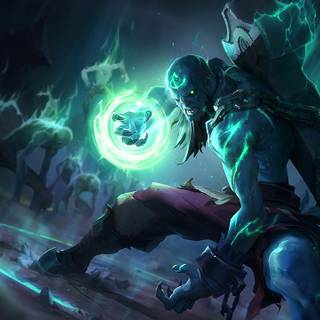 Desktop zombie art wallpaper