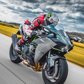 Kawasaki logo iPhone wallpaper