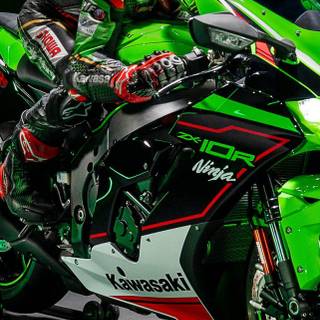 Kawasaki logo iPhone wallpaper