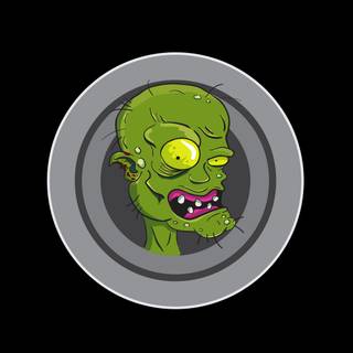 Desktop zombie art wallpaper