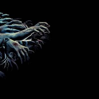Desktop zombie art wallpaper