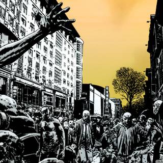 Desktop zombie art wallpaper