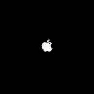Dark minimalist iPad wallpaper