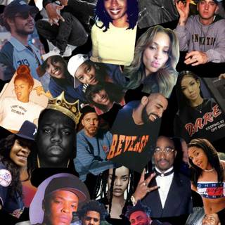 Famous rappers aesthetic wallpaper
