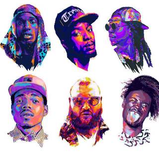 Famous rappers aesthetic wallpaper