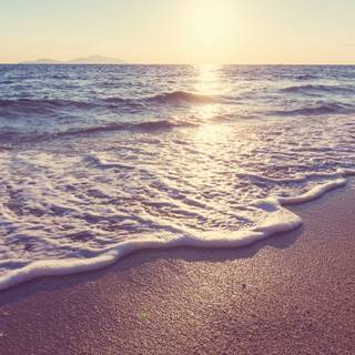 Beach shore wallpaper