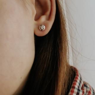 Ear piercing wallpaper