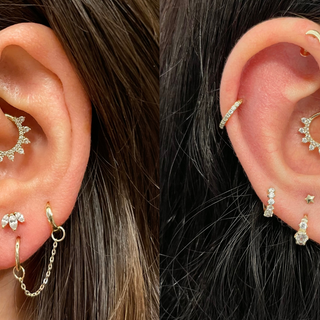 Ear piercing wallpaper