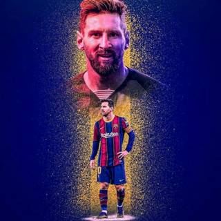 Lionel Messi aesthetic wallpaper