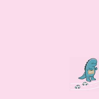 Aesthetic cartoon PC wallpaper