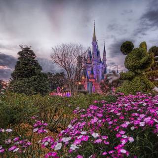 Disney aesthetic spring wallpaper