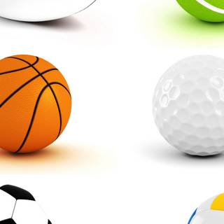 Sports ball wallpaper