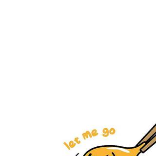 Shakipiyo and Gudetama wallpaper
