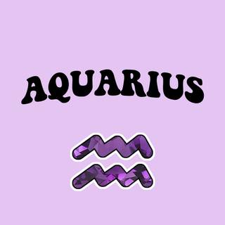 Cute Aquarius wallpaper