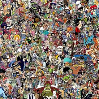 One Piece all characters wallpaper