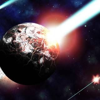 Destroyed Earth wallpaper