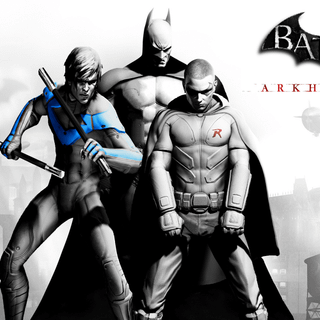 Batman and Nightwing wallpaper