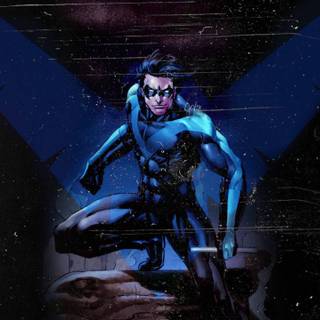 Batman and Nightwing wallpaper