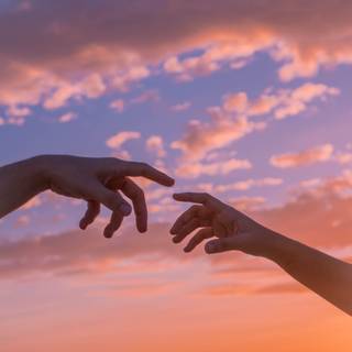 People holding hands wallpaper