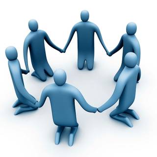 People holding hands wallpaper