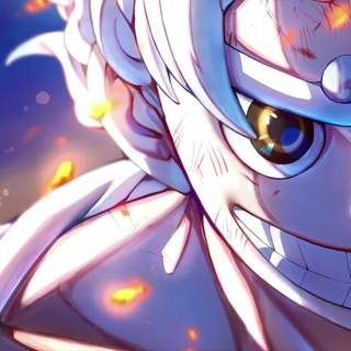 One Piece Luffy Gear 5 wallpaper