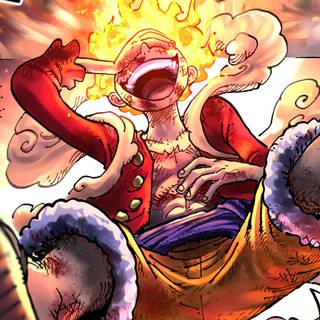 One Piece Luffy Gear 5 wallpaper