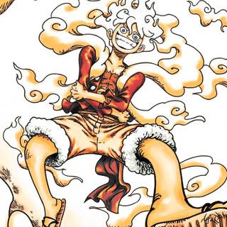 One Piece Luffy Gear 5 wallpaper