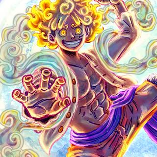 One Piece Luffy Gear 5 wallpaper