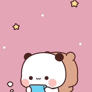 Chibi bear wallpaper